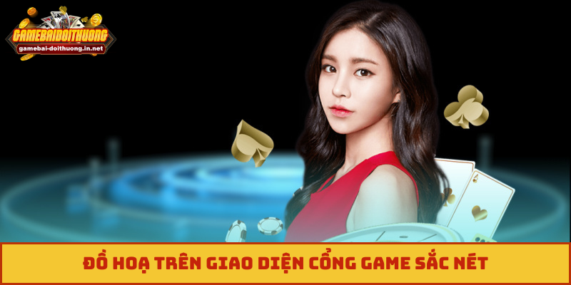 Đồ hoạ trên giao diện cổng game sắc nét