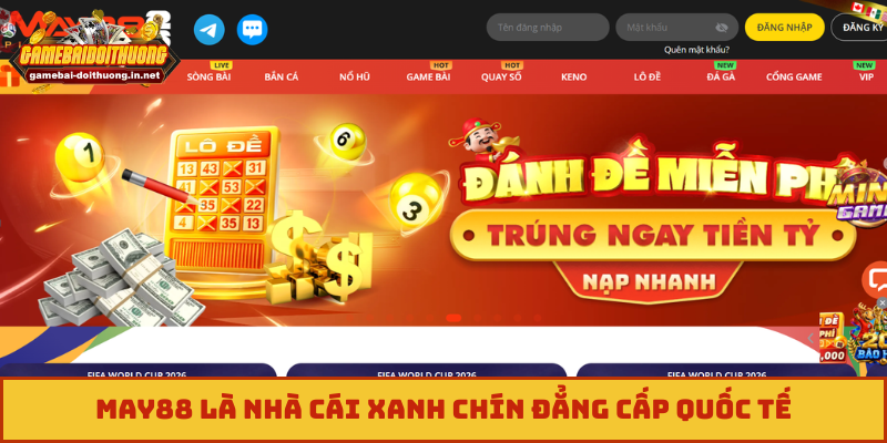 May88 là nhà cái xanh chín đẳng cấp quốc tế